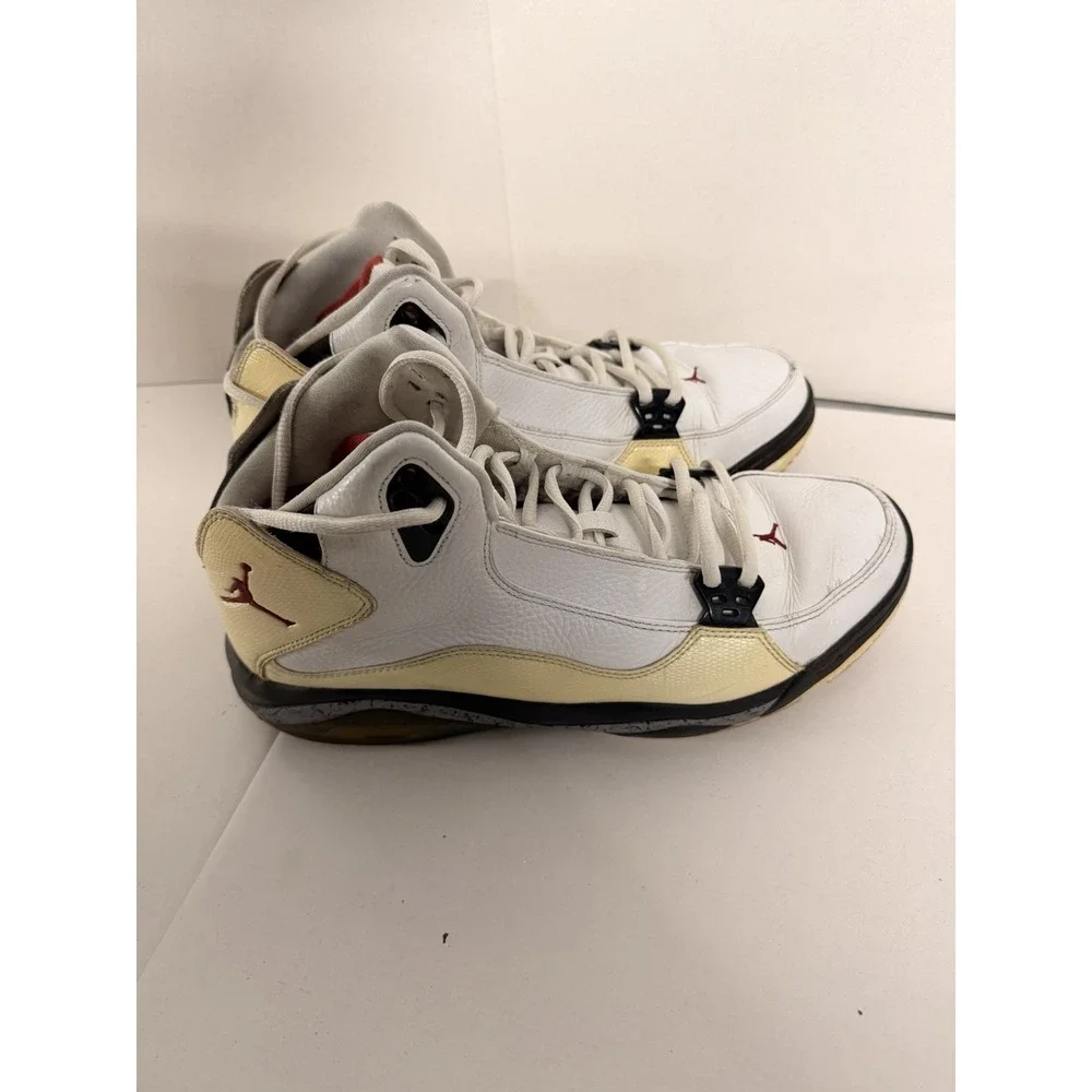 Jordan Ol' School 3 III White Cement Varsity Red Black 375512-162 Men's Size 12